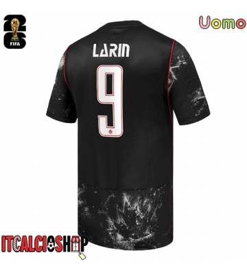 Canada Cyle Larin #9 Seconda Maglia Mondiali 2026 Manica Corta